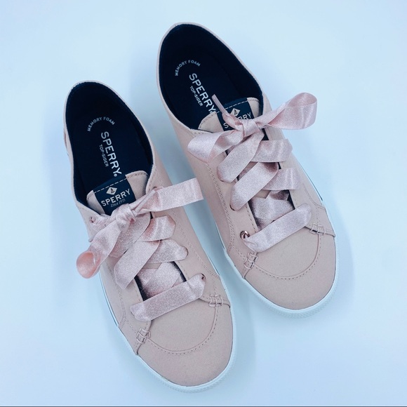 pink sperry sneakers